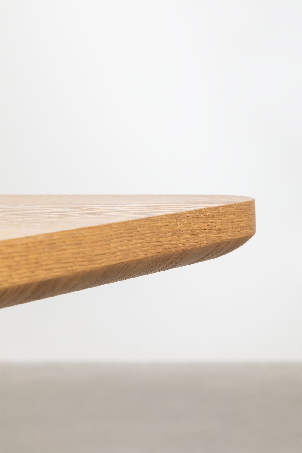 Eettafel rechthoekig 200x100 cm in MDF en essenfineer Noelys, galerij beeld 5