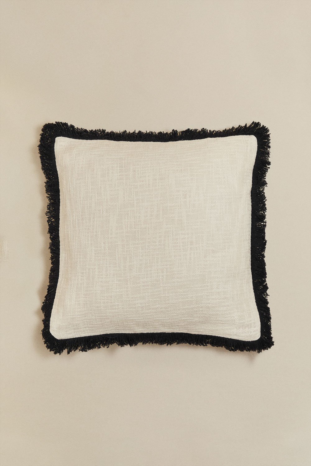 Vierkant katoenen kussen (45x45 cm) Paraiba, galerij beeld 1