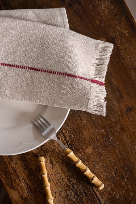 Set van 2 katoenen servetten van Viwela