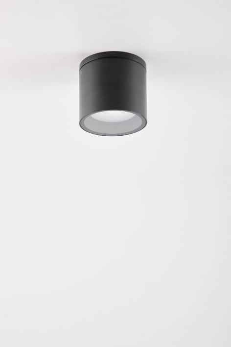 Belito aluminium buitenplafondlamp
