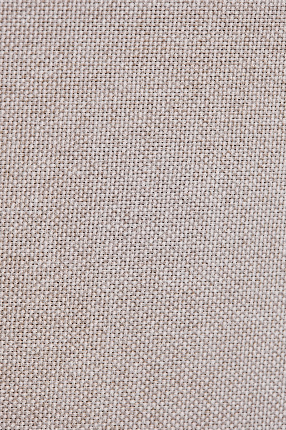 Set van 2 hoge krukken 75 cm van crèmewit stof en natuurlijk hout afgewerkte poten Glamm, galerij beeld 6