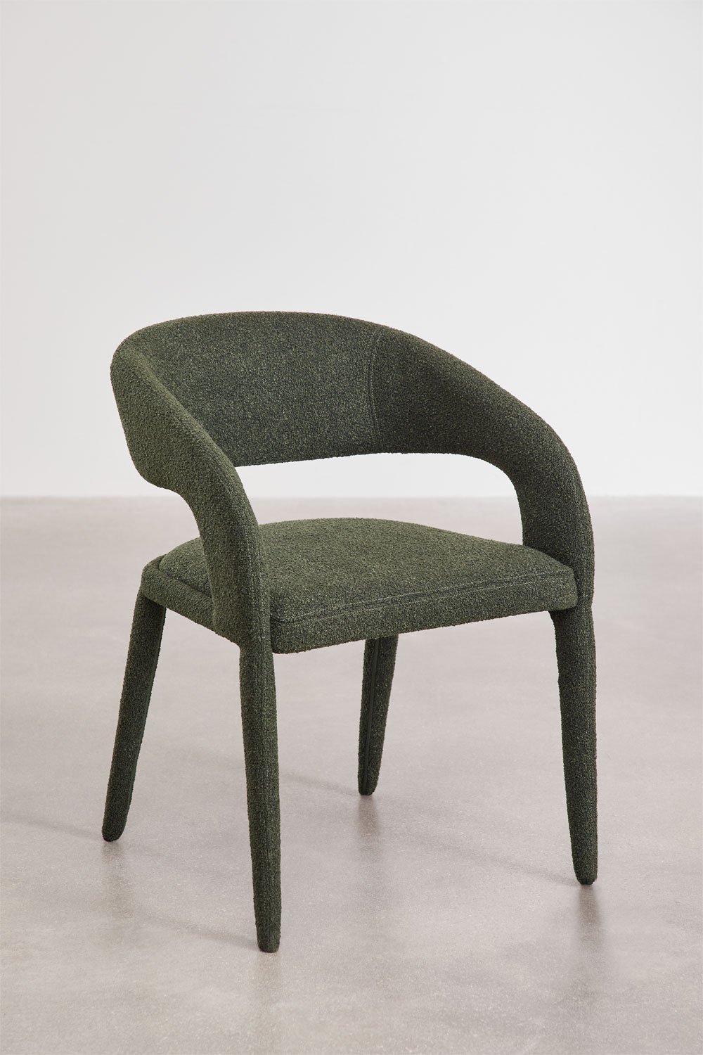 2-pack eetkamerstoelen met armleuningen gestoffeerd Arazeina, galerij beeld 2