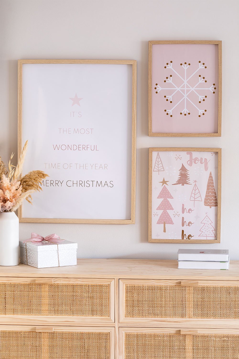 Set van 3 decoratieve kerstposters Belene, galerij beeld 6
