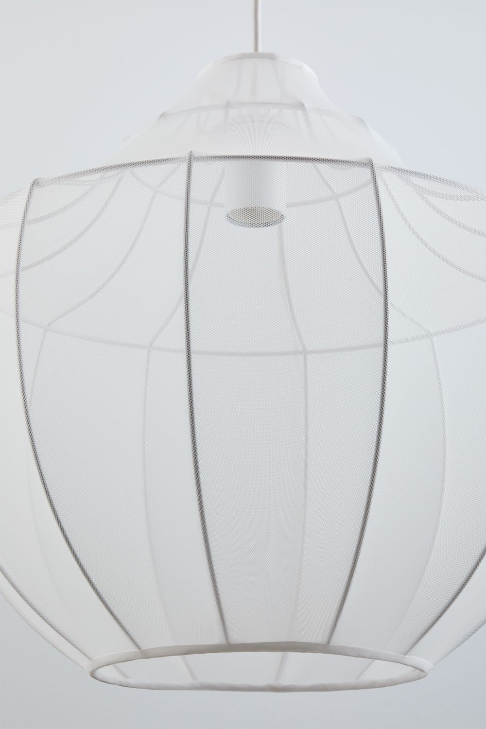 Adaya plafondlamp van metaal en stof, galerij beeld 5