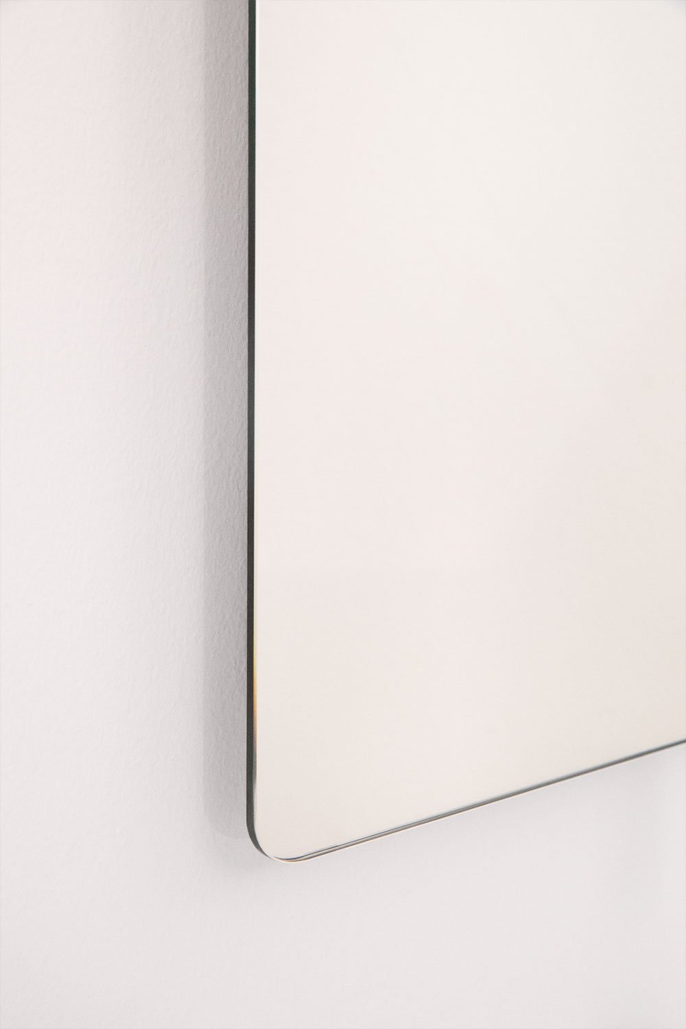 Rechthoekige wandspiegel 80x70 cm voor badkamer met LED-licht en anti-condens Riben, galerij beeld 5