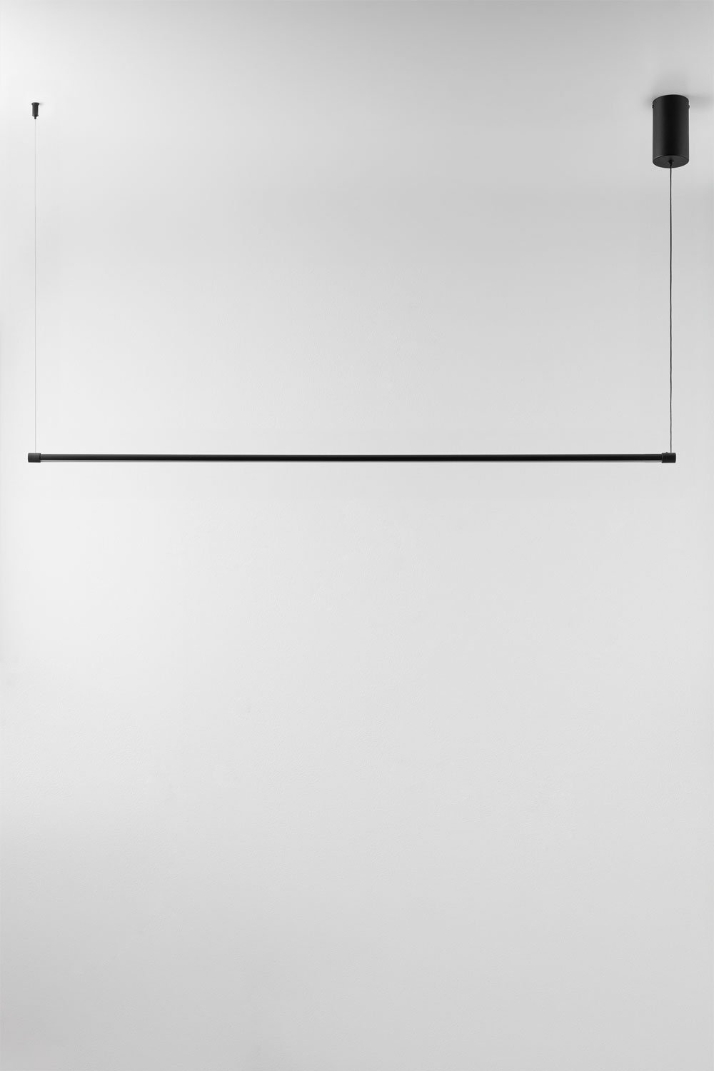 Lineaire LED-plafondlamp in metaal (122 cm) Bergene , galerij beeld 2