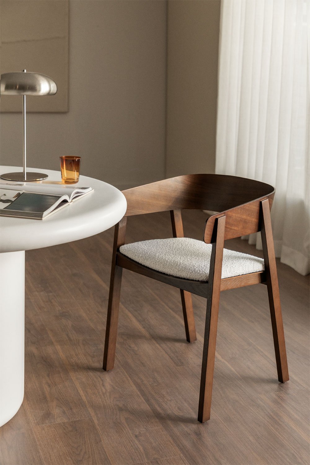 Olsen houten eetkamerstoel , galerij beeld 1