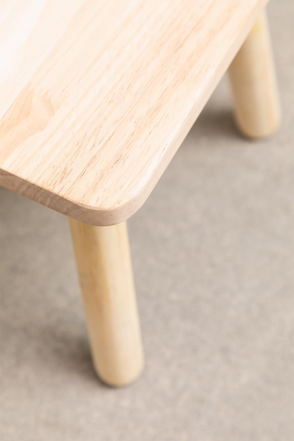 Set van 4 stoelen in grenenhout Buny Kids, galerij beeld 6