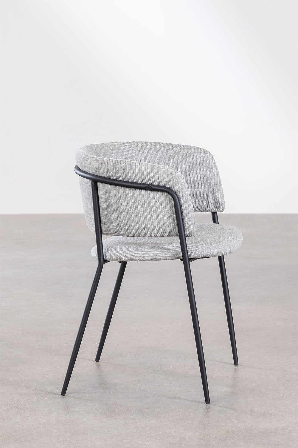 Set van 2 Nalon gestoffeerde eetkamerstoelen, galerij beeld 4