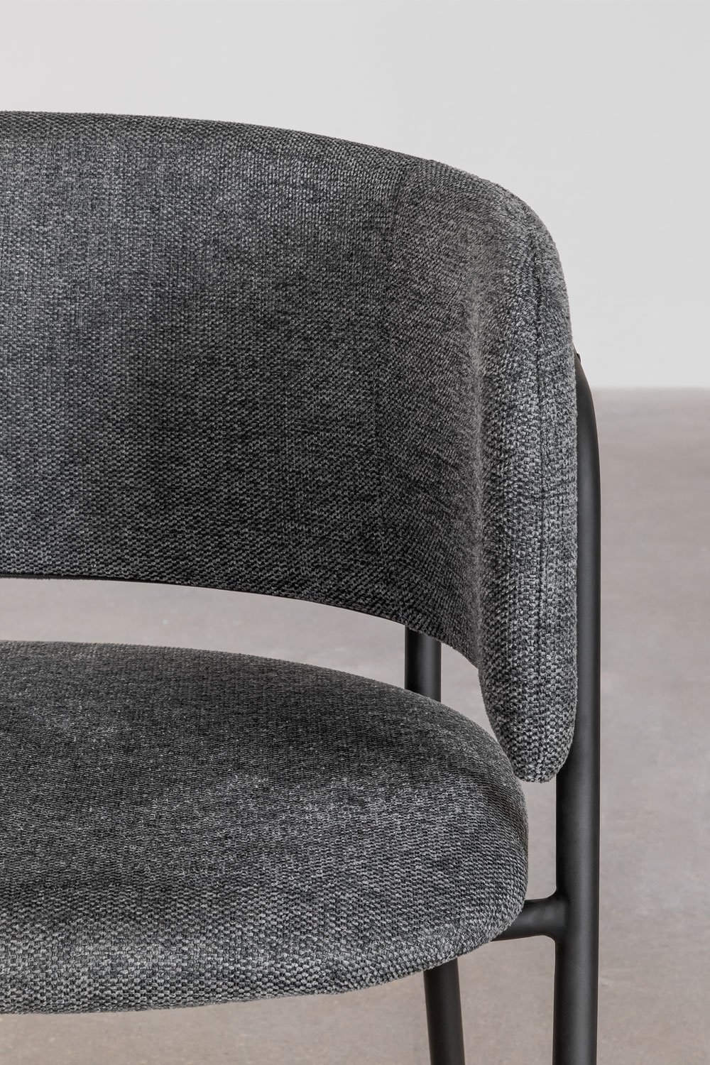 Set van 4 Nalon gestoffeerde eetkamerstoelen, galerij beeld 6