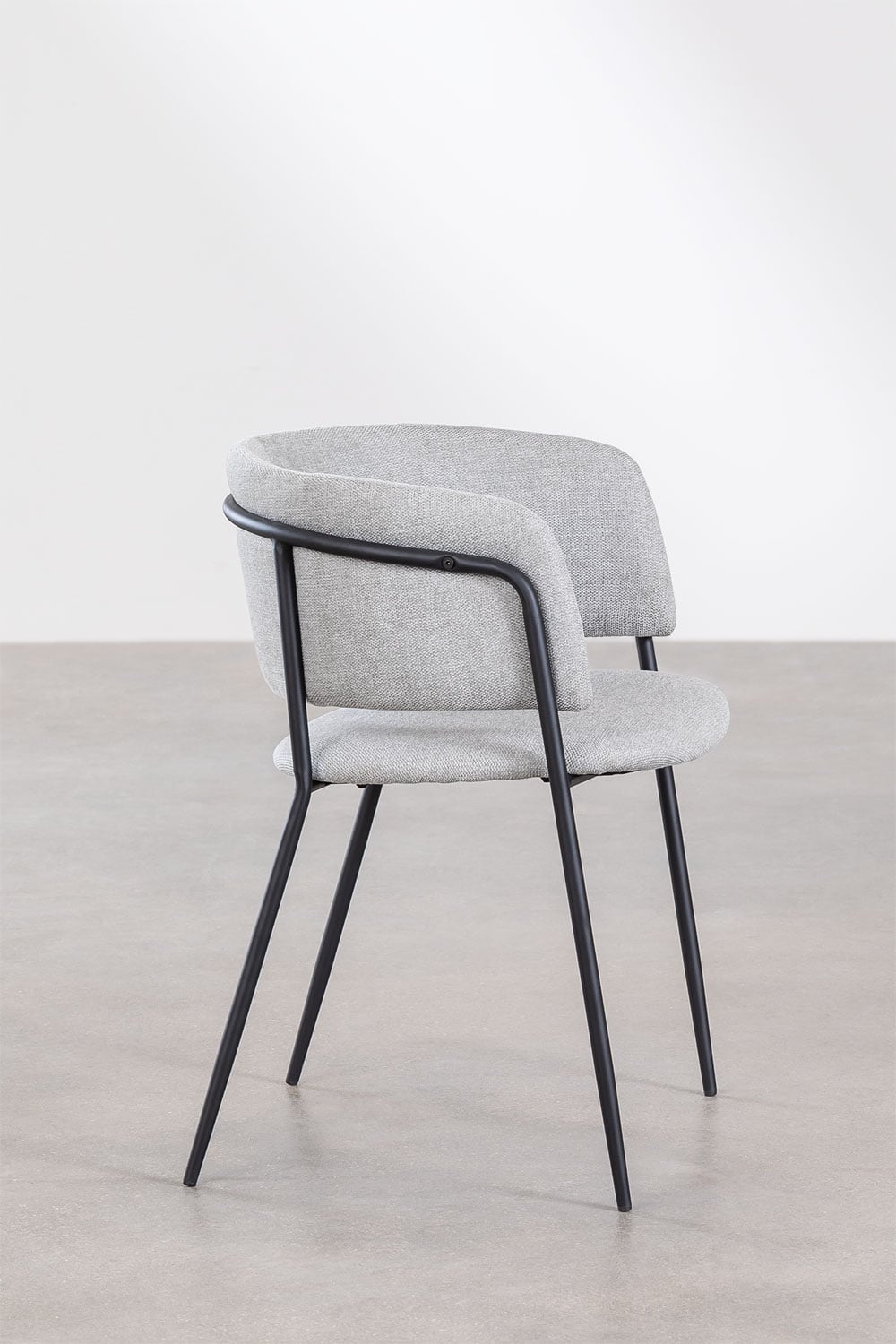 Set van 4 Nalon gestoffeerde eetkamerstoelen, galerij beeld 4