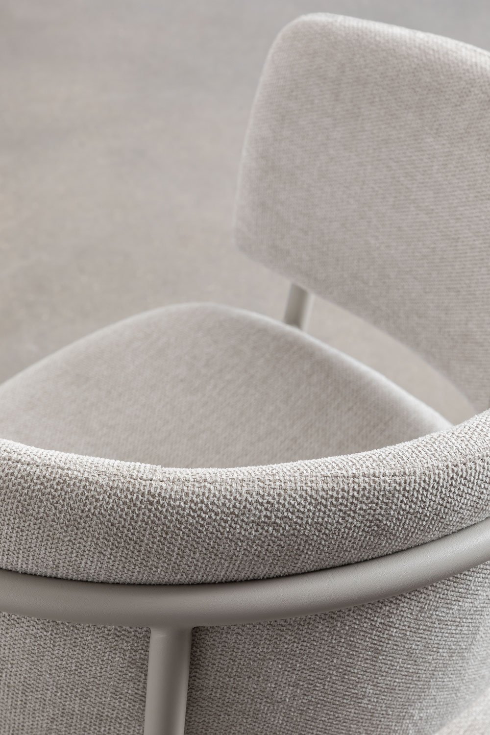 Set van 4 Nalon gestoffeerde eetkamerstoelen, galerij beeld 8