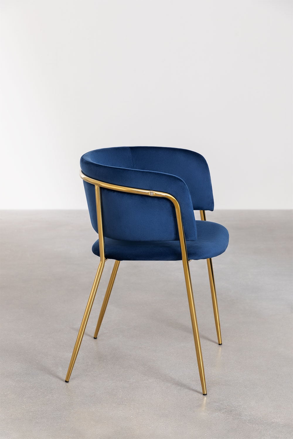 Set van 4 eetkamerstoelen met armleuningen, bekleed Nalon, galerij beeld 3