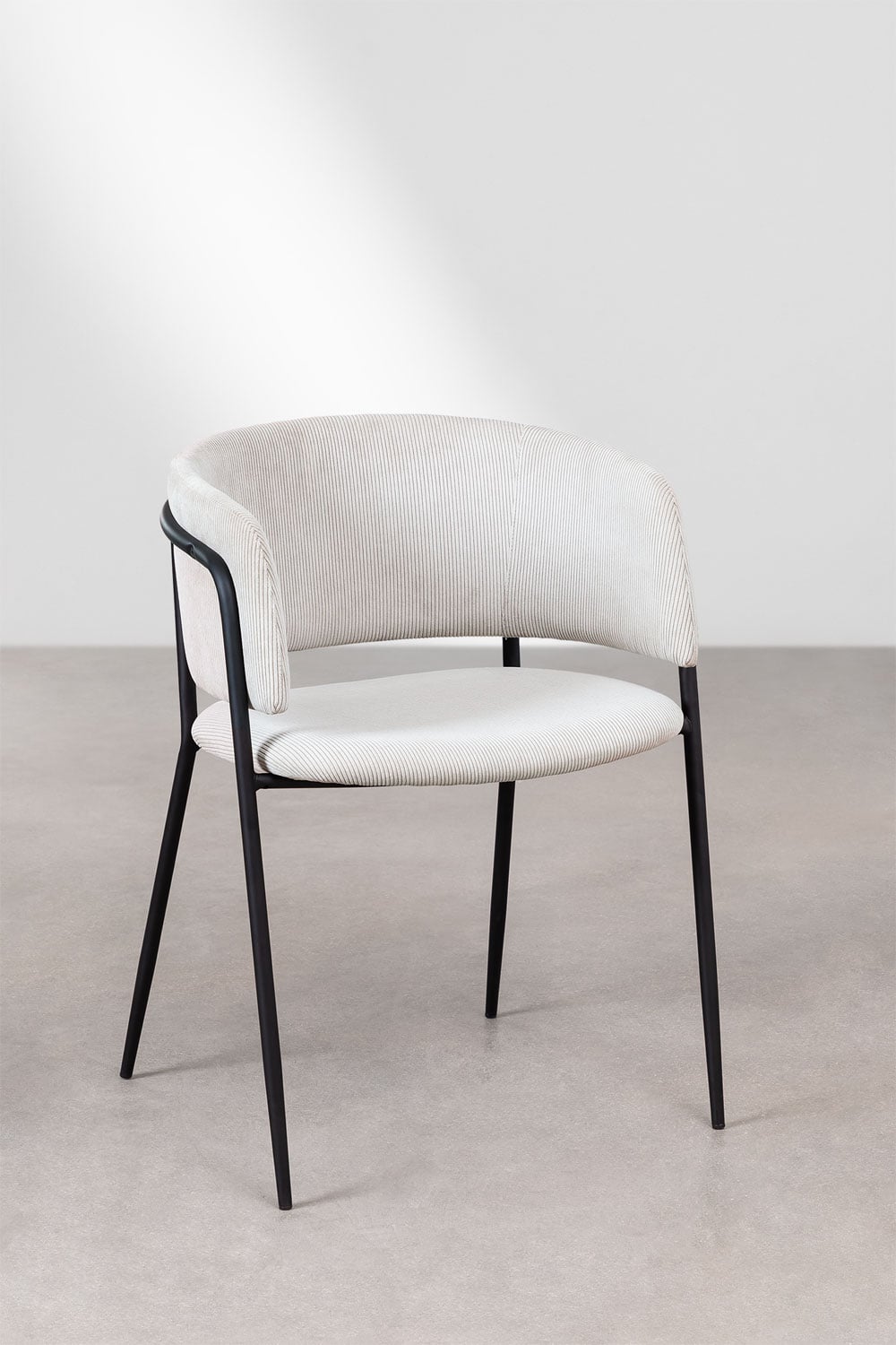 Set van 4 Nalon gestoffeerde eetkamerstoelen, galerij beeld 3