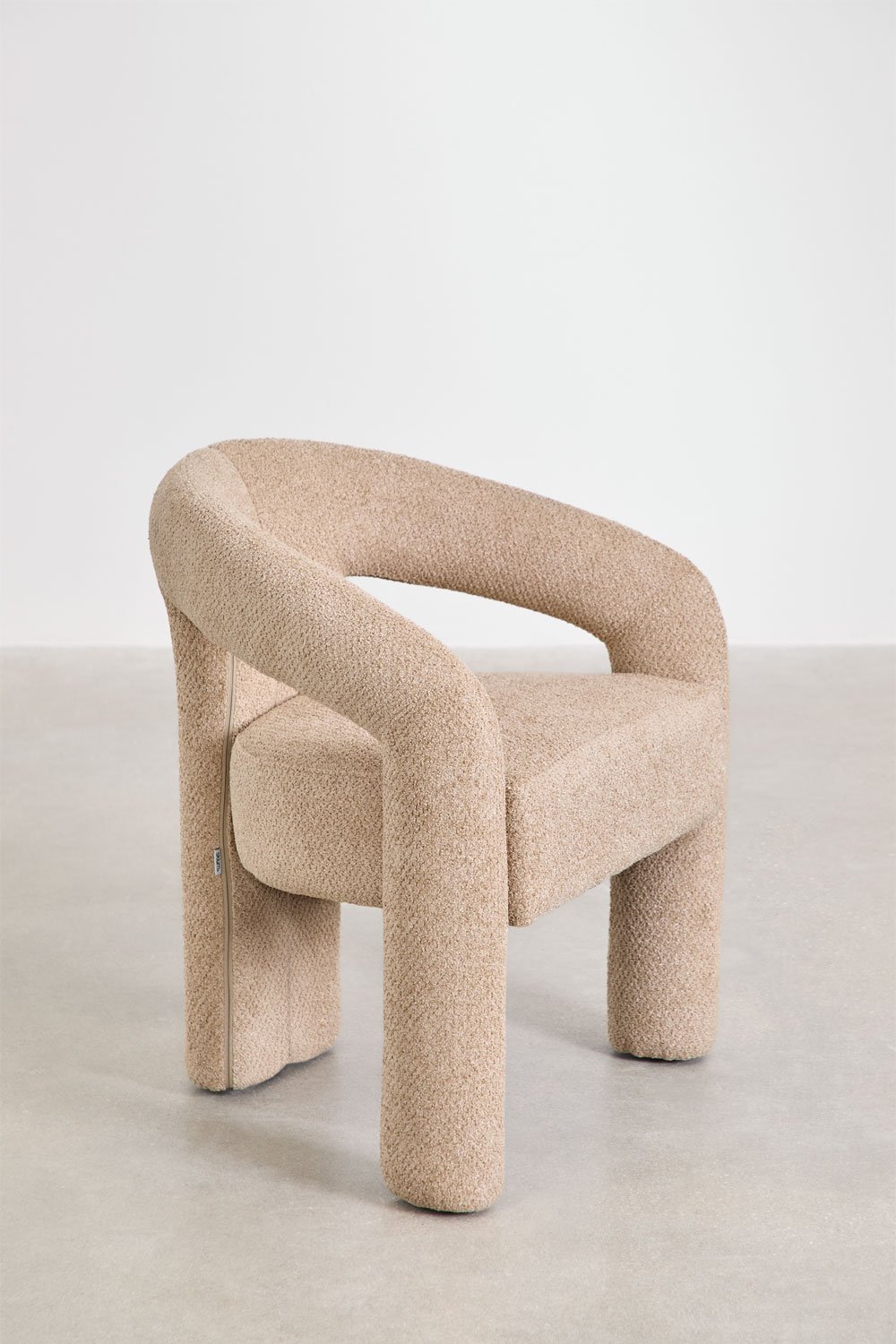 Set van 4 gestoffeerde eetkamerstoelen Greca, galerij beeld 4