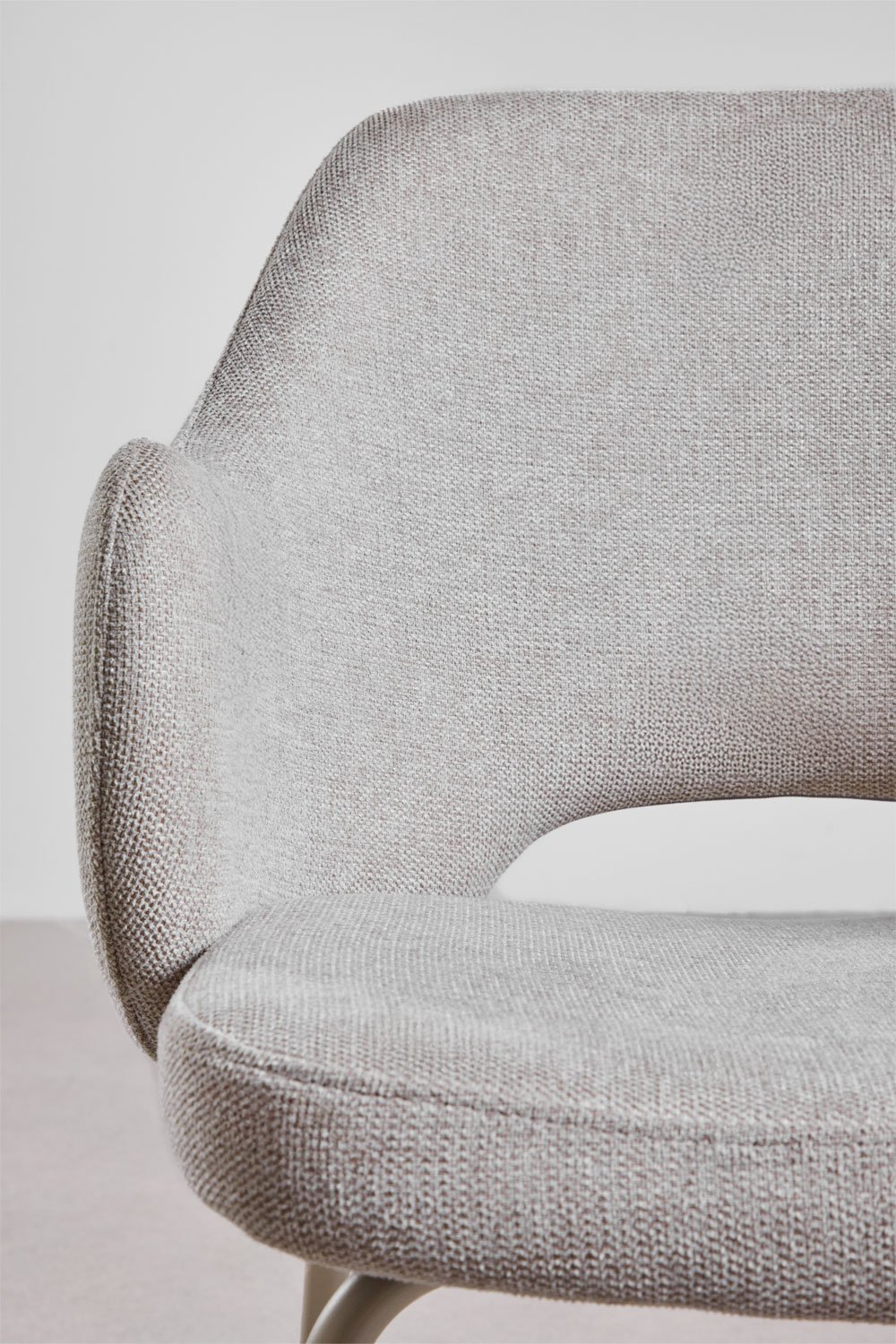 Pakket van 2 Gemma gestoffeerde eetkamerstoelen met armleuningen, galerij beeld 6