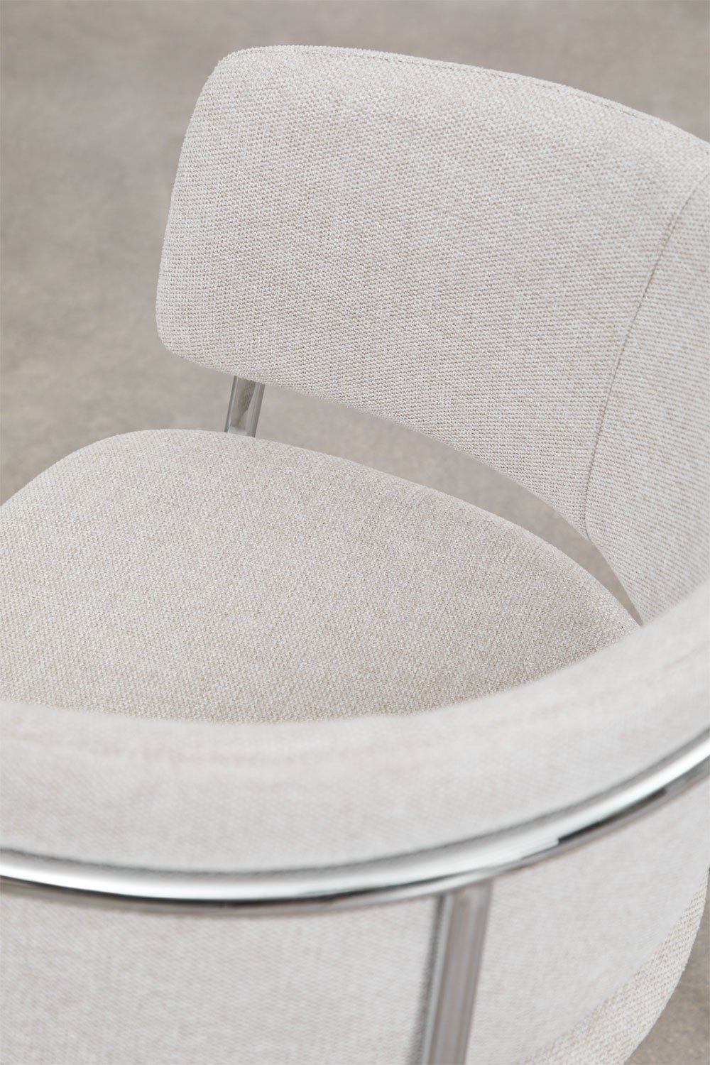 Set van 4 Nalon gestoffeerde eetkamerstoelen, galerij beeld 7