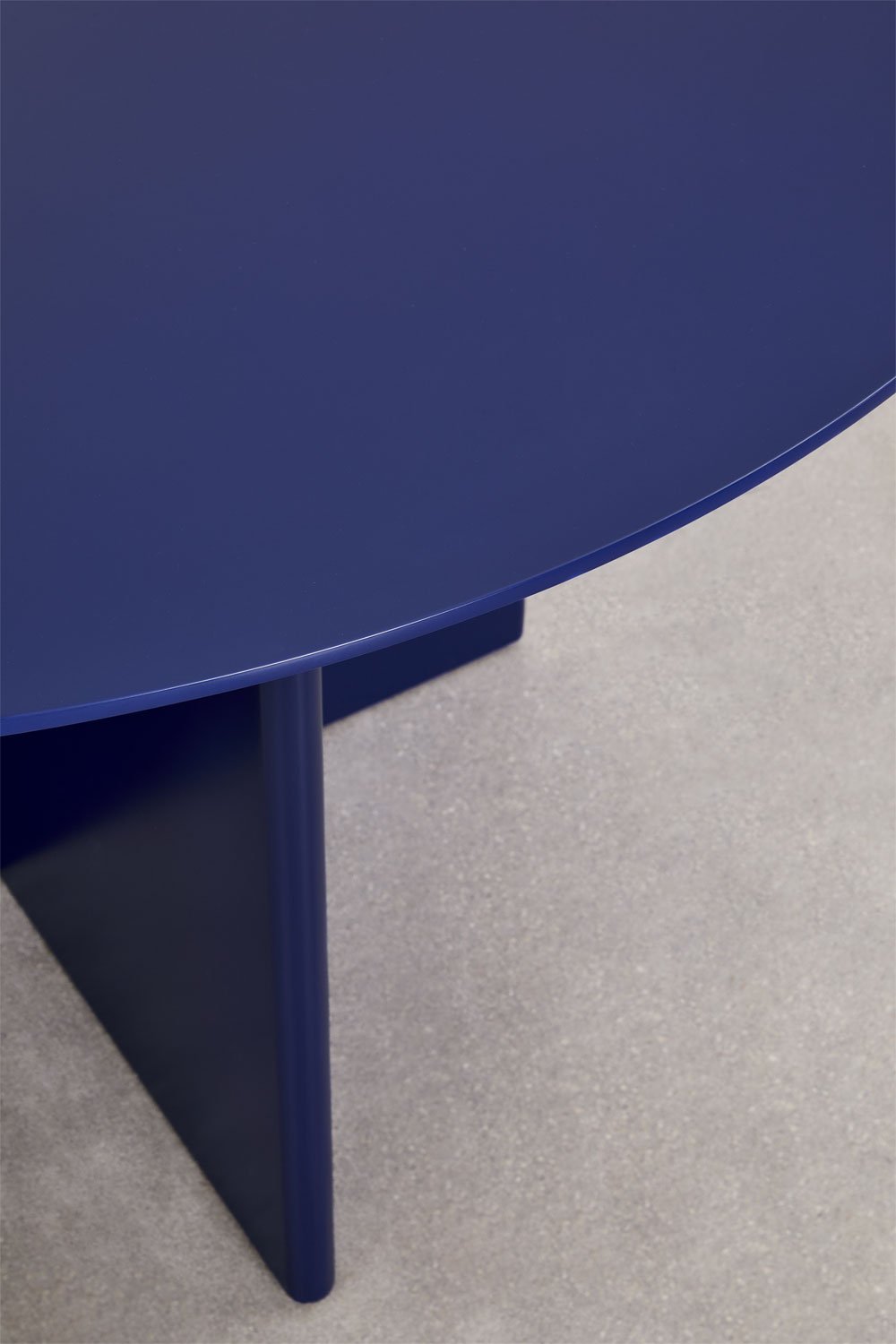 Ronde eettafel van MDF (Ø120 cm) Saonara, galerij beeld 5