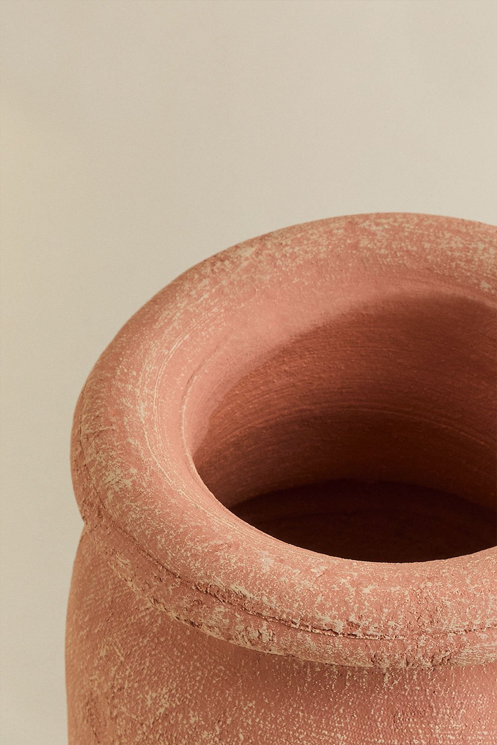 Terracotta Vaas (↑18,5 cm) Agnon  , galerij beeld 3