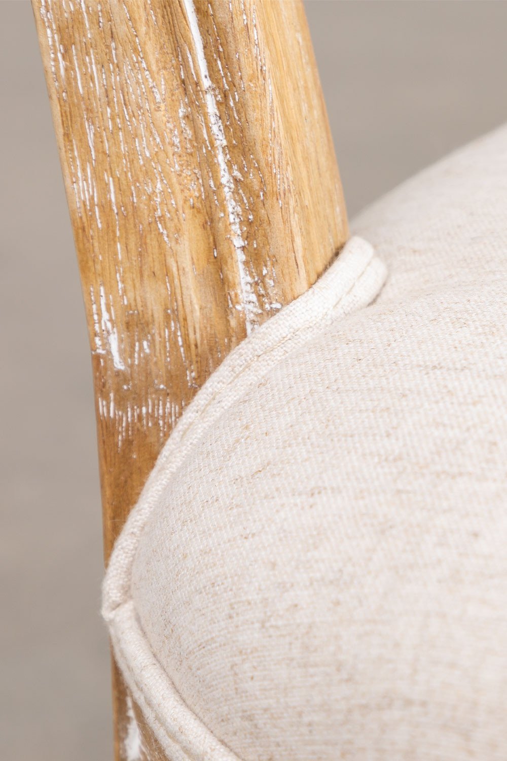 Pakket van 4 Sunna gestoffeerde mesh eetkamerstoelen, galerij beeld 8