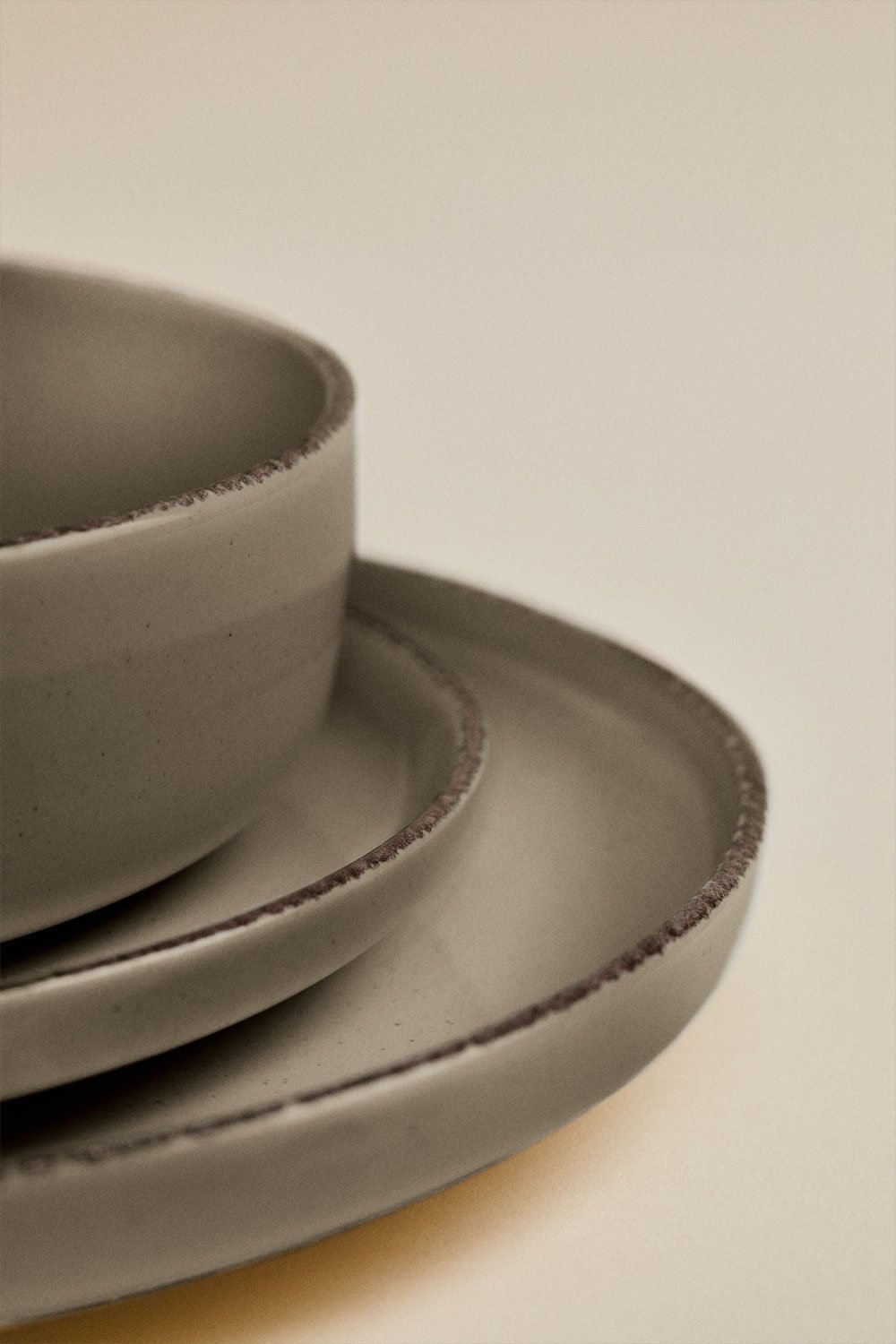 Servies van 12 stuks in Ronilena steengoed, galerij beeld 10