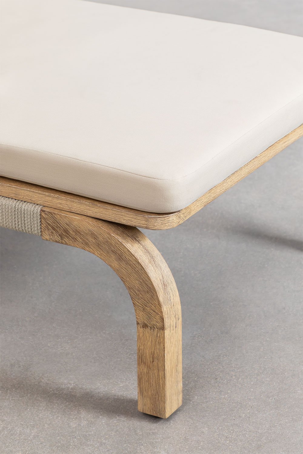 Set van 2 verstelbare ligstoelen van acaciahout met Dubai-kussens, galerij beeld 3857833