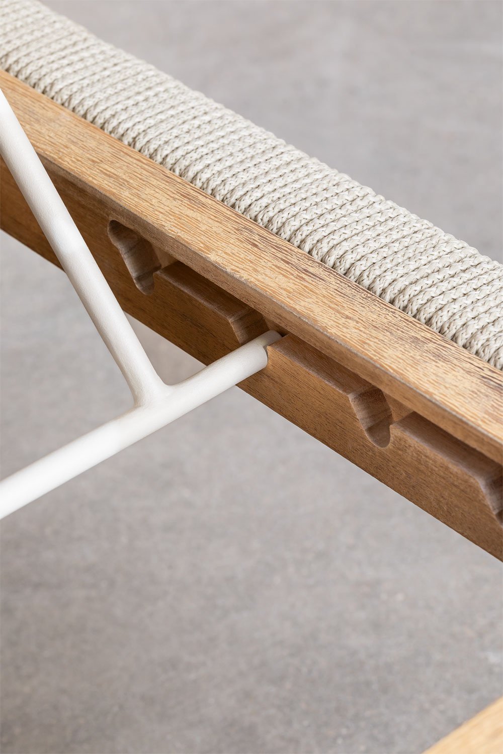 Set van 2 verstelbare ligstoelen van acaciahout met Dubai-kussens, galerij beeld 3857843