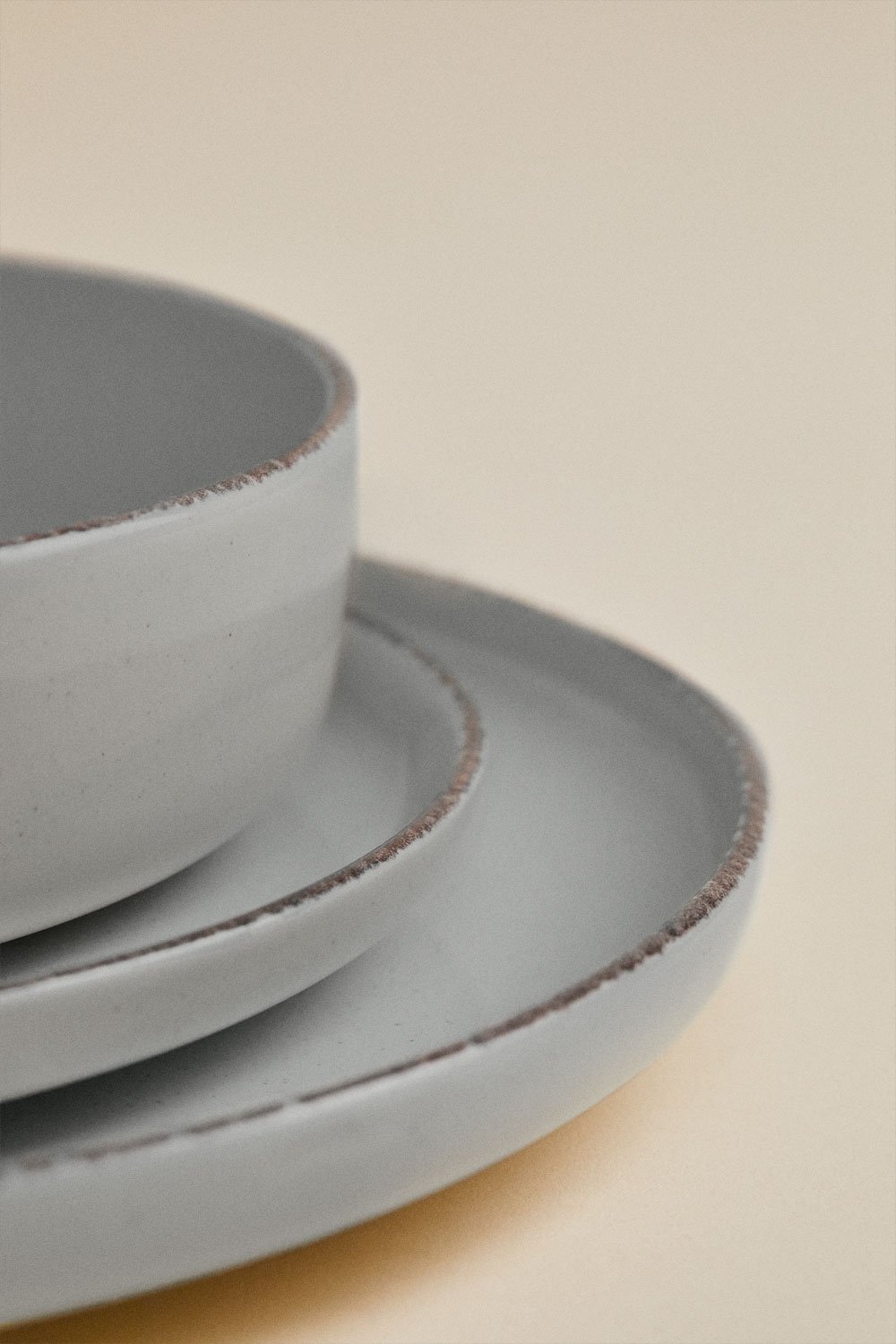 Servies van 12 stuks in Ronilena steengoed, galerij beeld 9