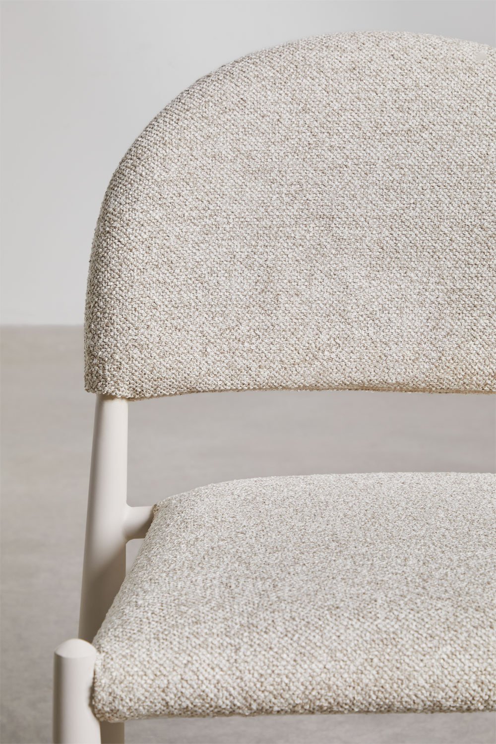 Set van 4 gestoffeerde eetkamerstoelen Nagore, galerij beeld 6