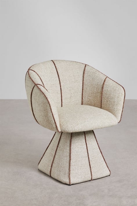 Set van 2 gestoffeerde eetkamerstoelen Tallin