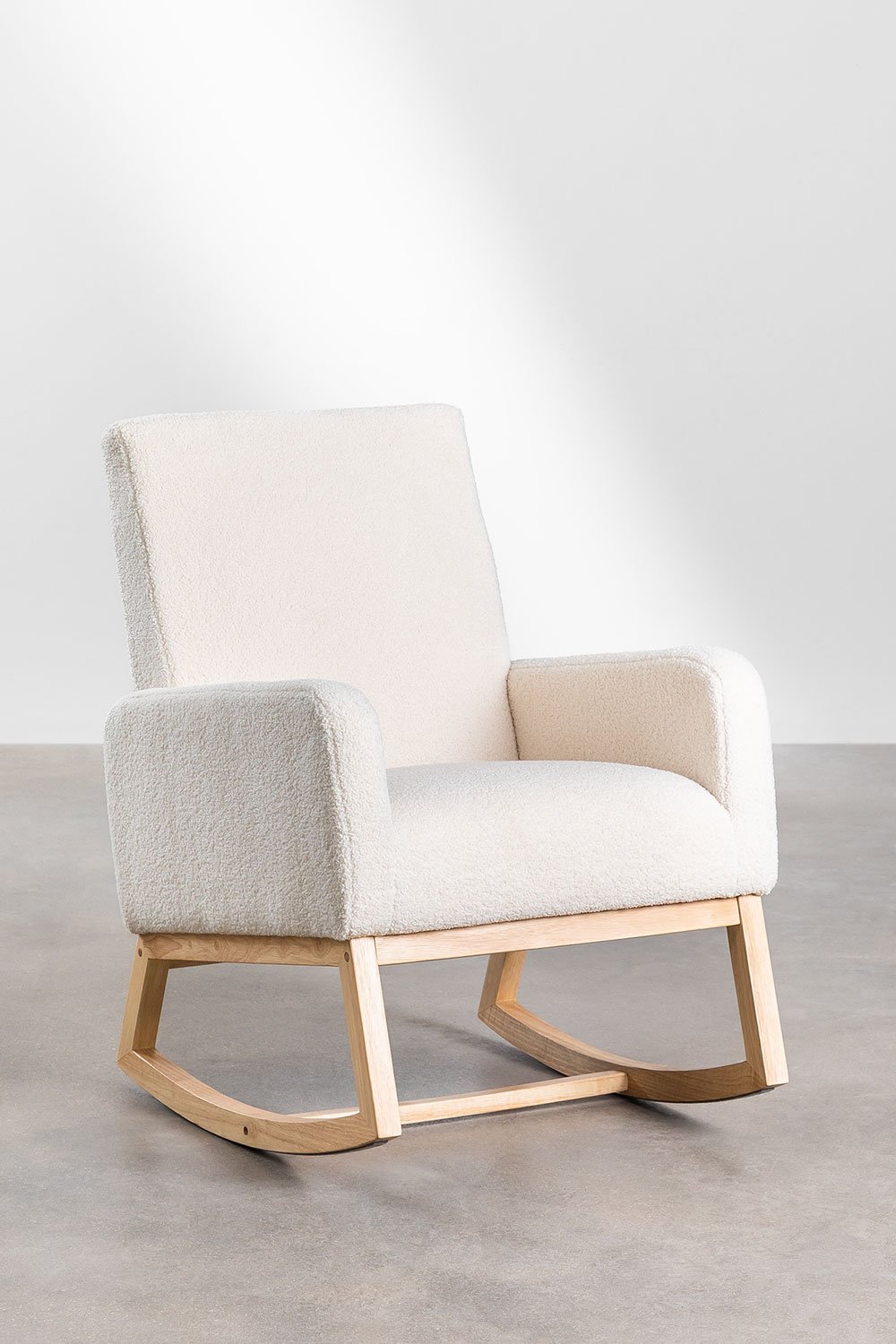 Set van 2 Abigray gestoffeerde schommelstoelen, galerij beeld 2