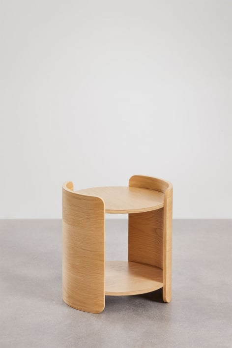 Set van 2 houten nachtkastjes Adelis