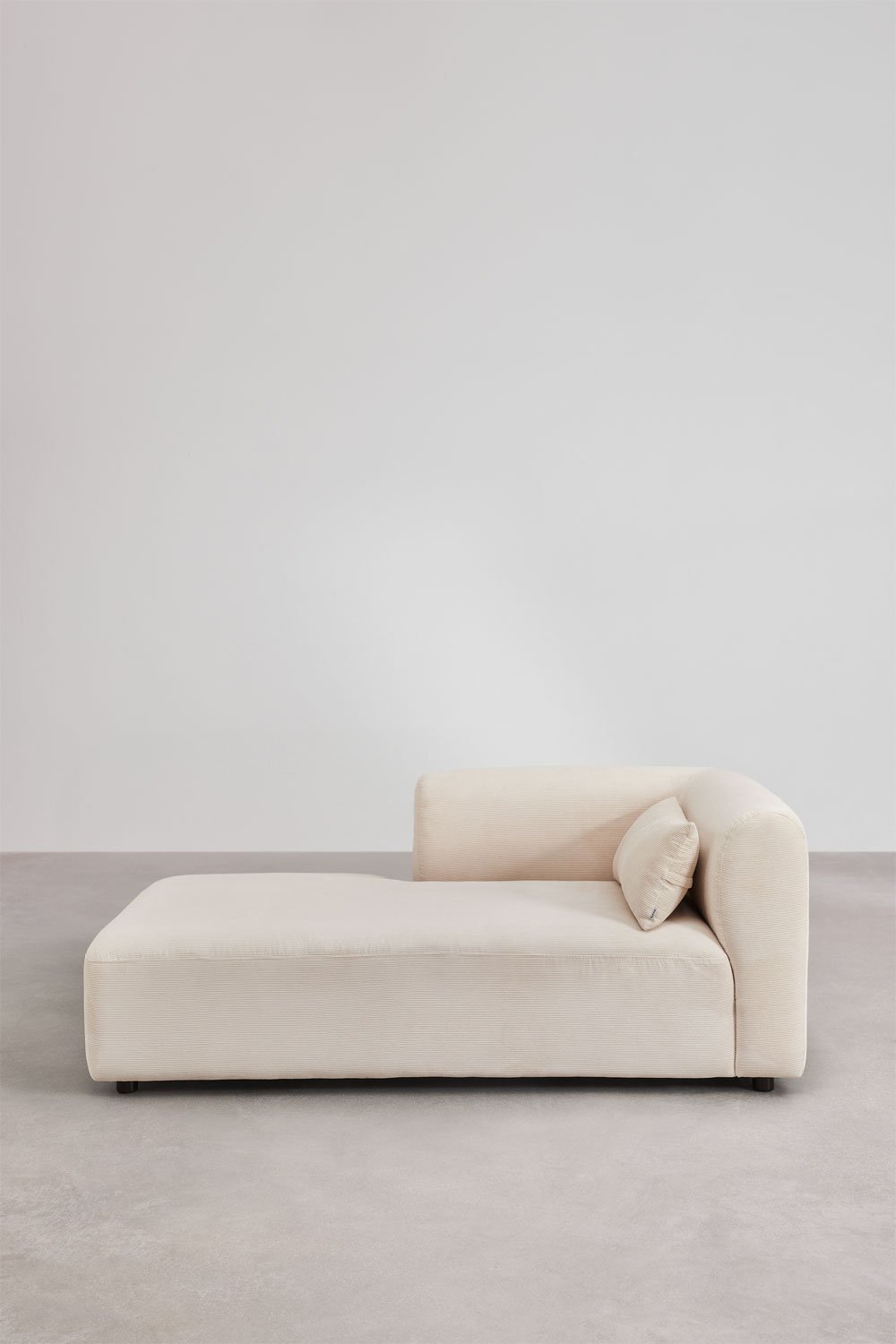 Linker chaise longue module voor modulaire bank Fogler, galerij beeld 3