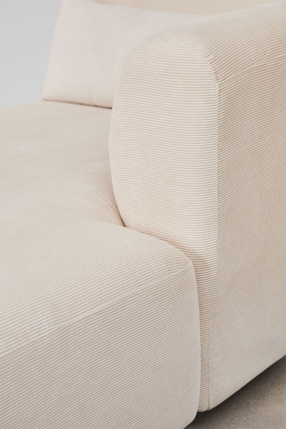 Rechter chaise longue voor modulaire bank Fogler   , galerij beeld 2