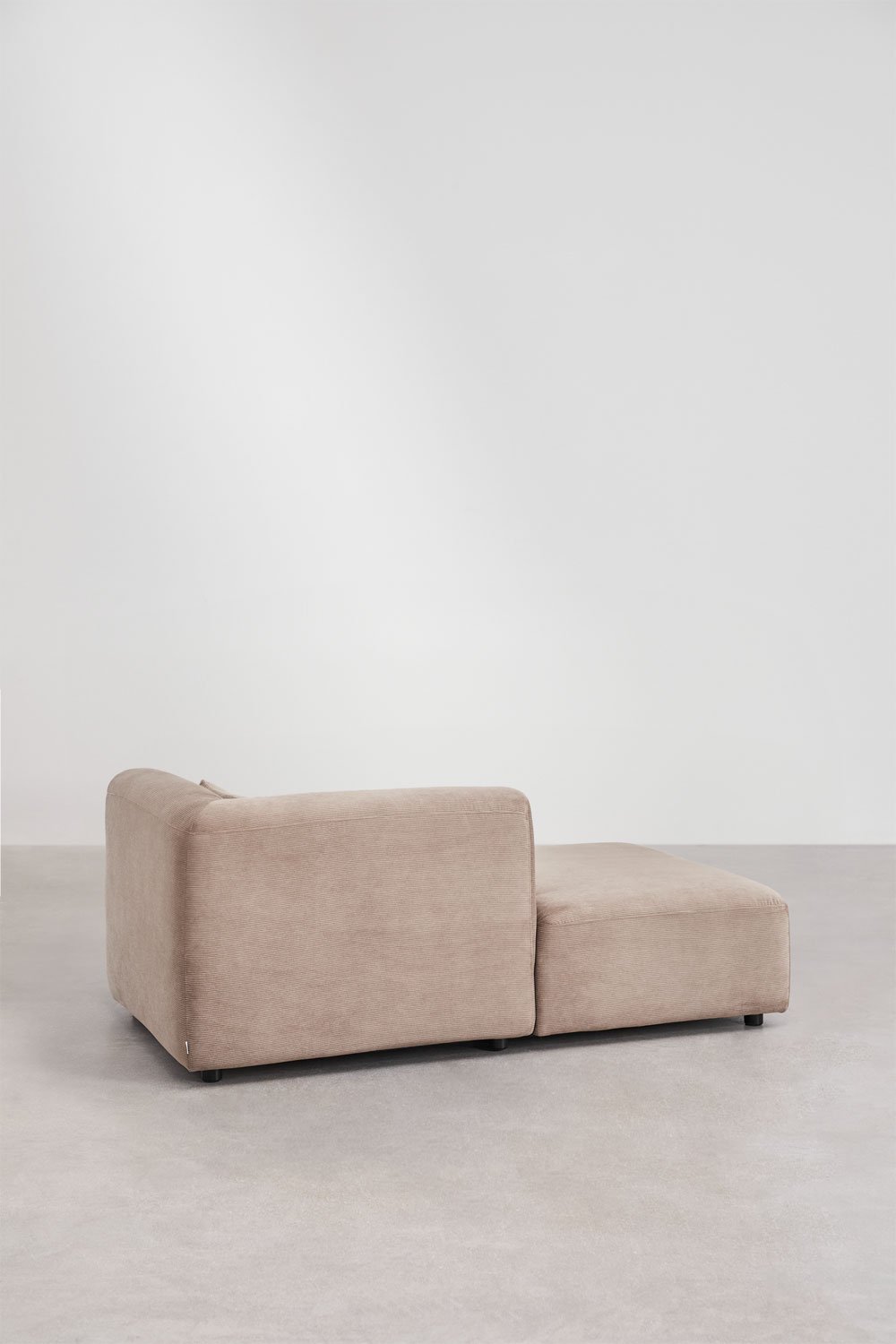 Linker chaise longue module voor modulaire bank Fogler, galerij beeld 5