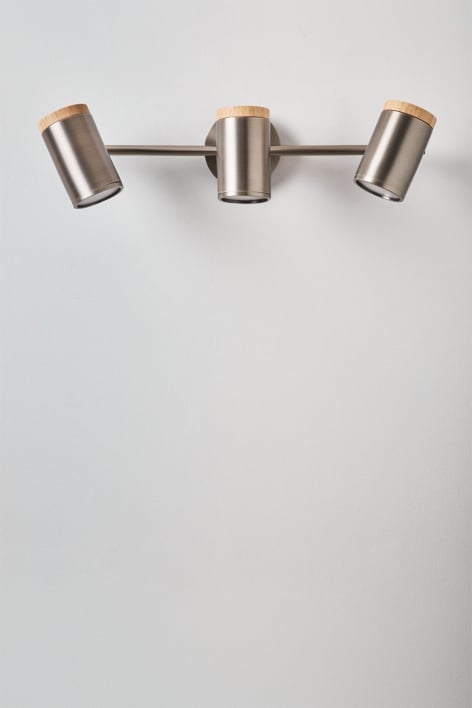 Wandlamp met 3 lichtpunten Amarant