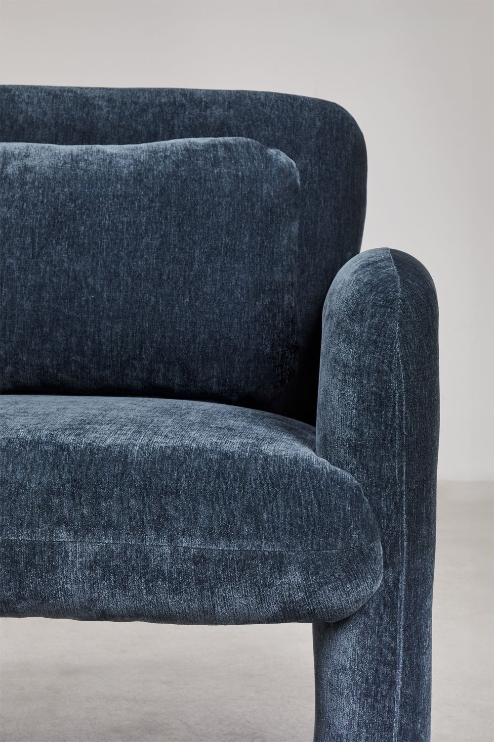 Set van 2 Jeison chenille fauteuils, galerij beeld 2