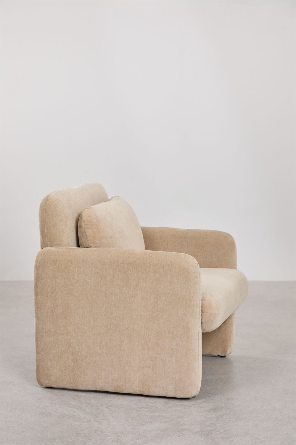 Set van 2 Jeison chenille fauteuils, galerij beeld 5