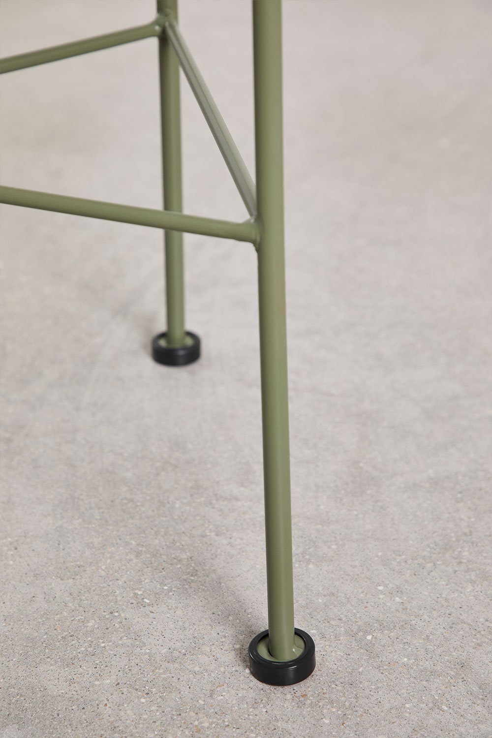 Tuinset met 2 fauteuils en bijzettafel in staal en synthetisch riet Nieuw Acapulco, galerij beeld 10