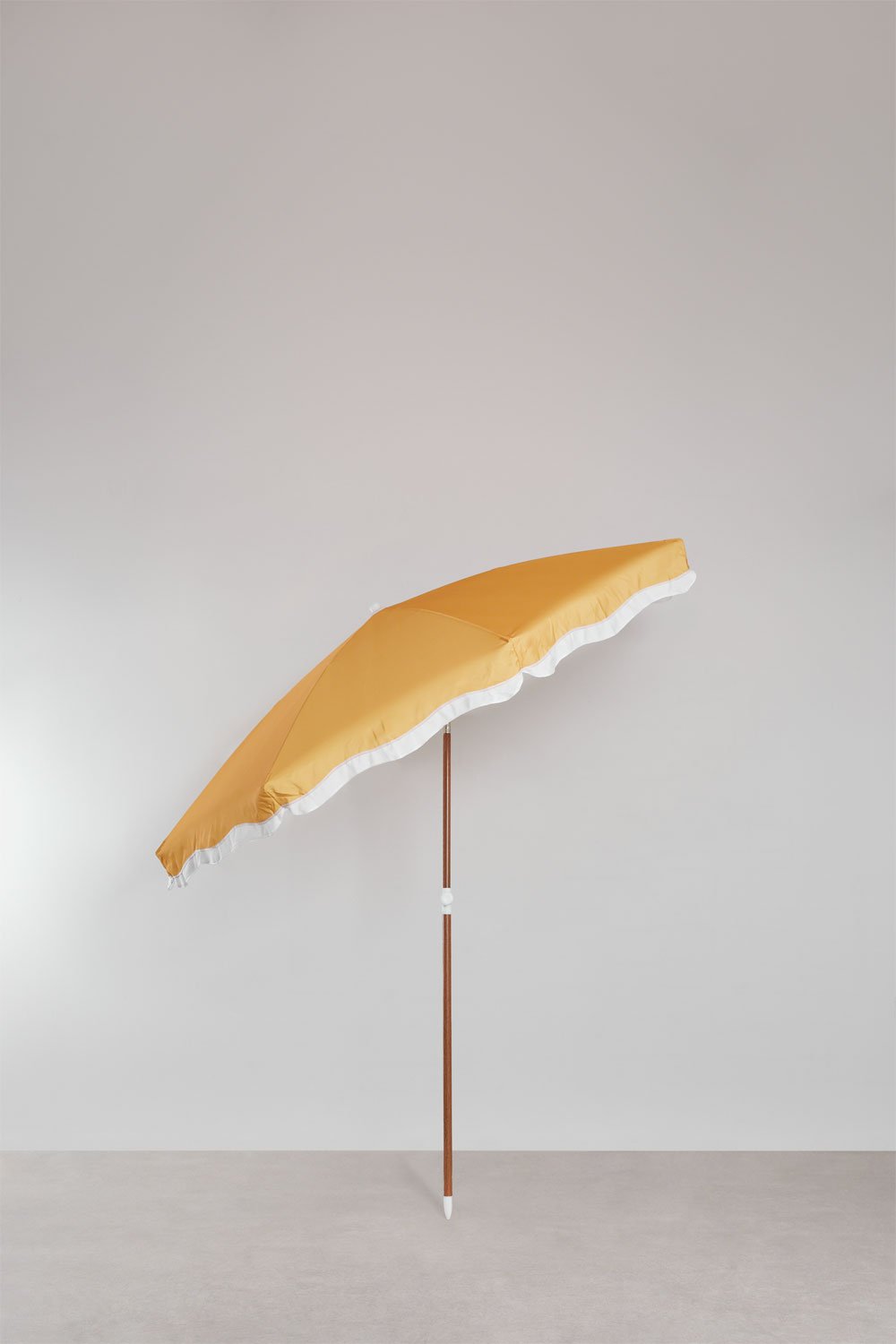 Parasol Ø230 cm in stof en aluminium Jarko, galerij beeld 2