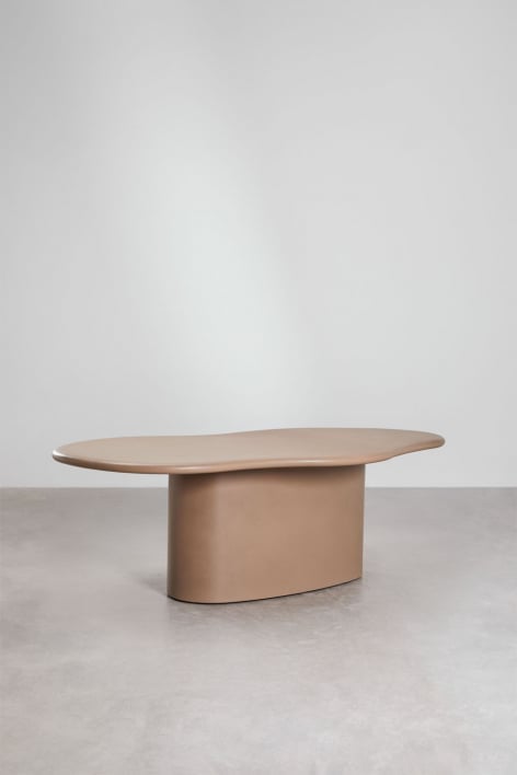 Ovale tuintafel 230x130 cm in beton Vaduz