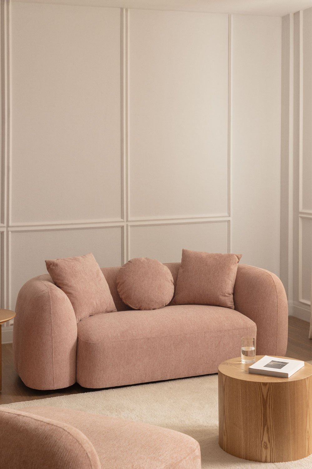 2-zitsbank in Coco chenille, galerij beeld 2