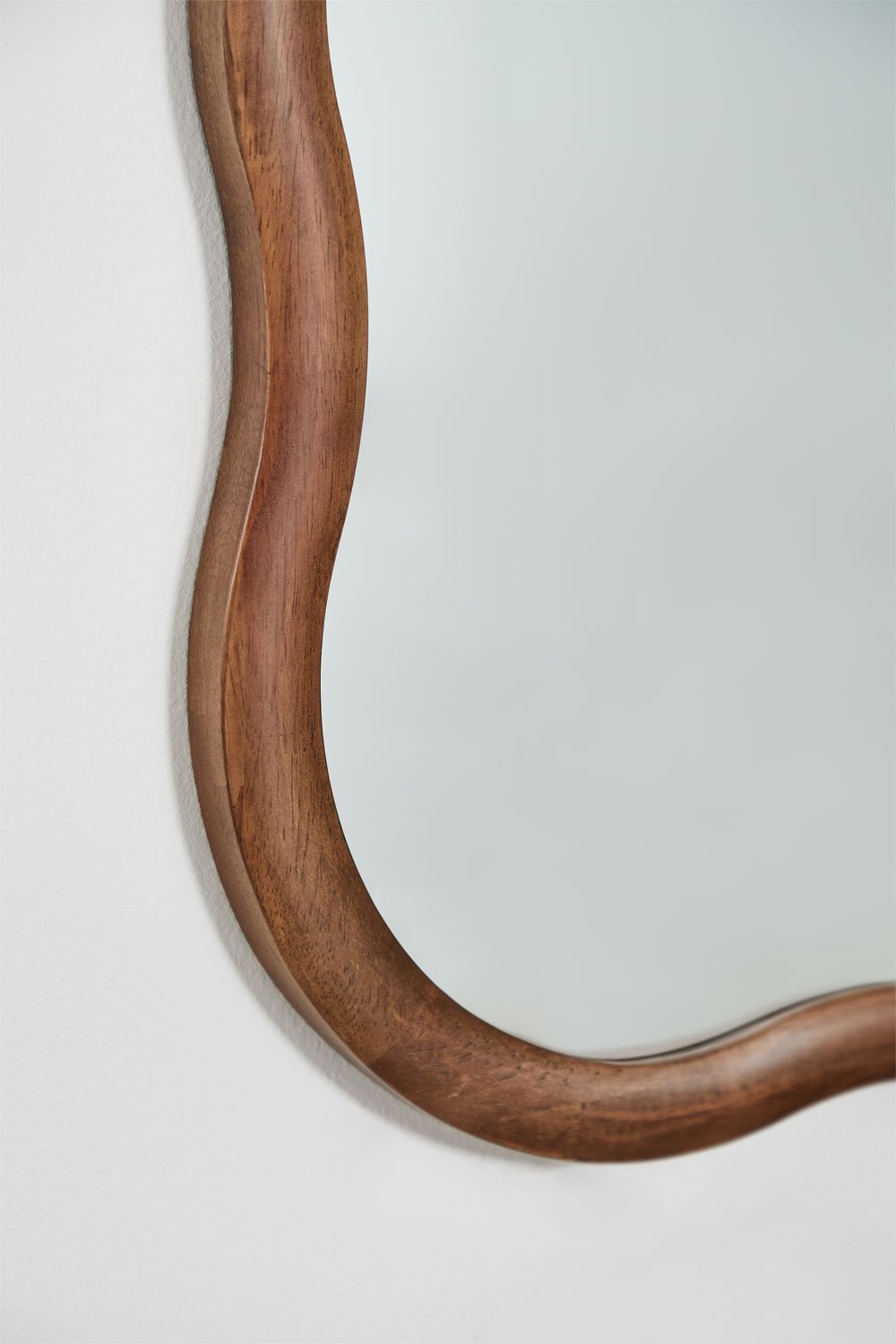 Aldreu eikenhouten wandspiegel, galerij beeld 5