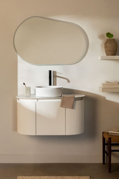 Carsone houten badkamermeubelset