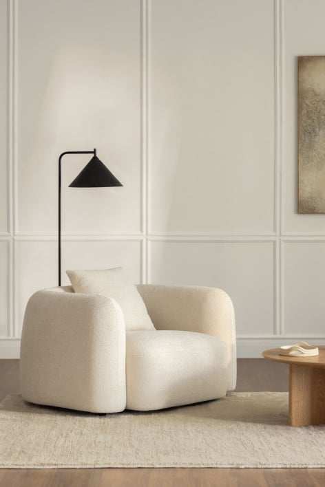 Coco chenille fauteuil