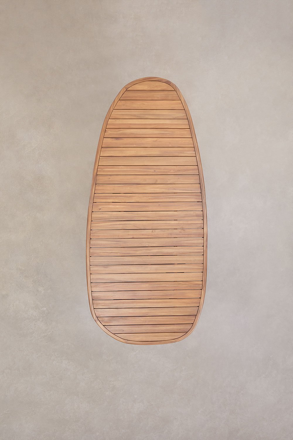 Ovale tuintafel van acaciahout Ginara, galerij beeld 7