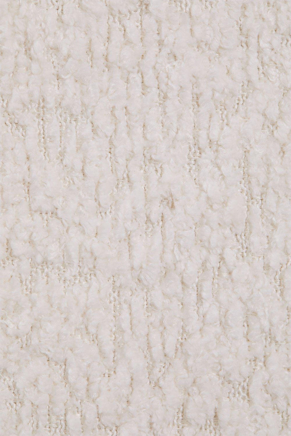 Hoofdbord voor 135cm bed in wit bouclé Elenor, galerij beeld 6