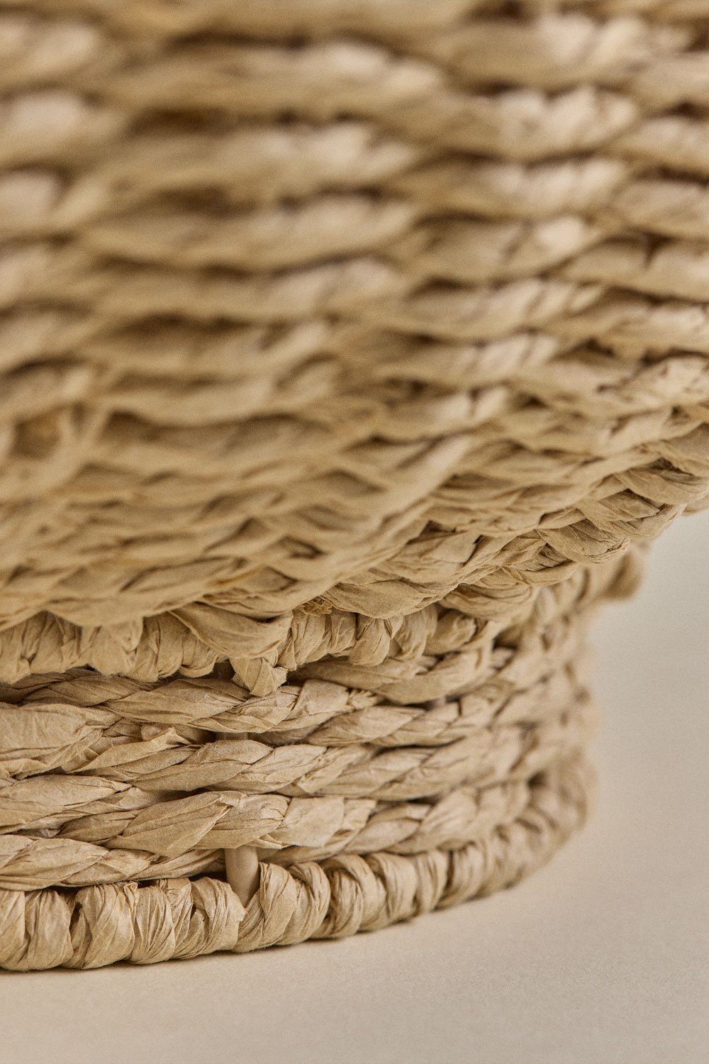 Decoratieve schaal van gevlochten touw en metaal Toransky, galerij beeld 4