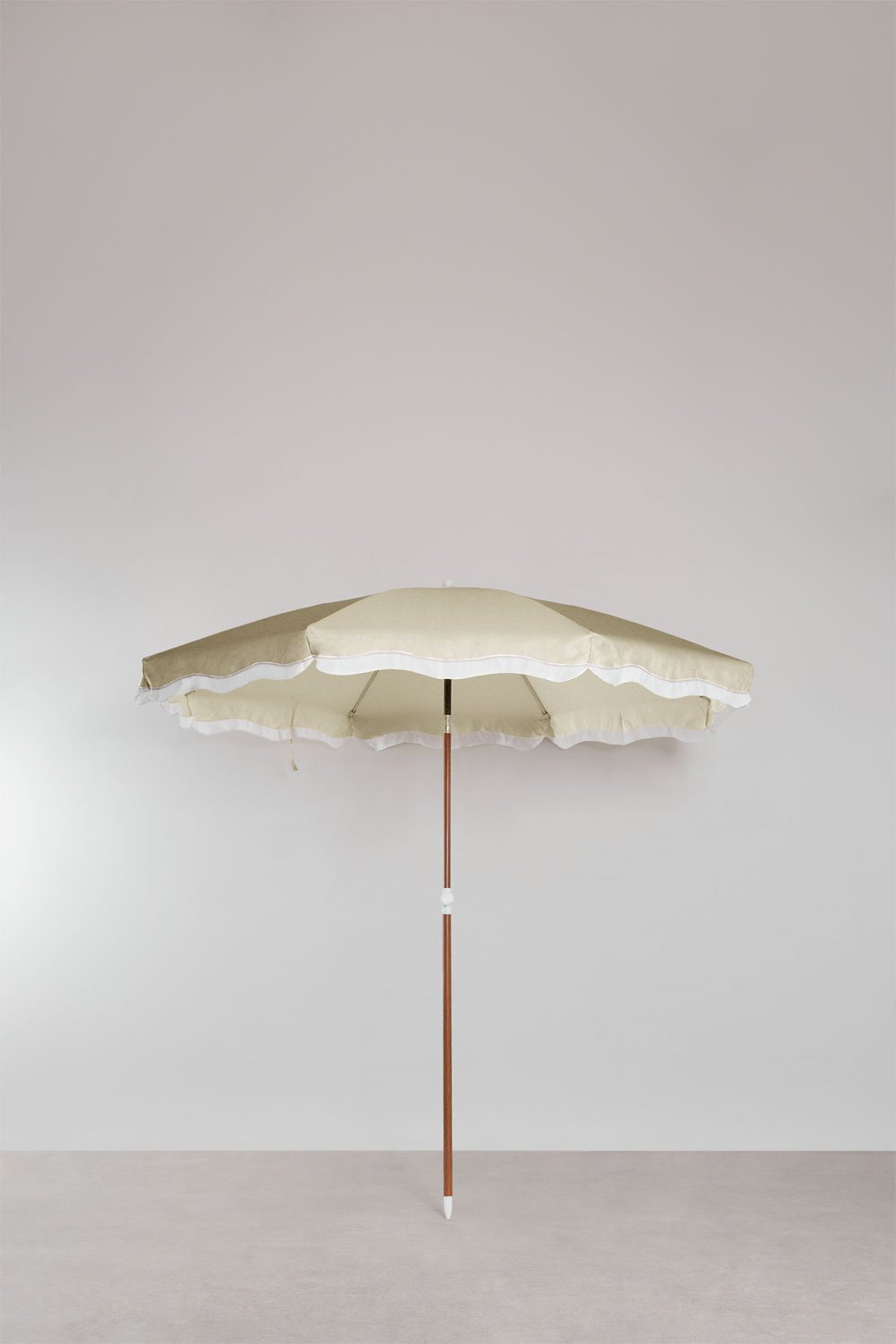 Jarko parasol Ø230 cm in stof en staal, galerij beeld 2