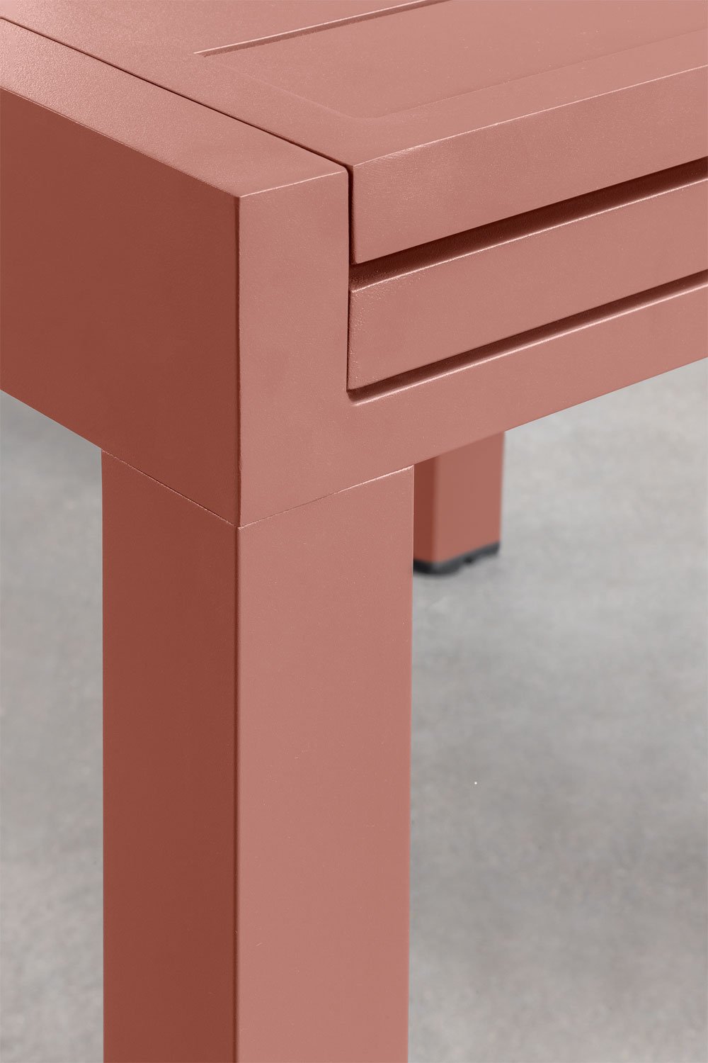 Starmi uitschuifbare aluminium tuintafel 90-180x90 cm, galerij beeld 5